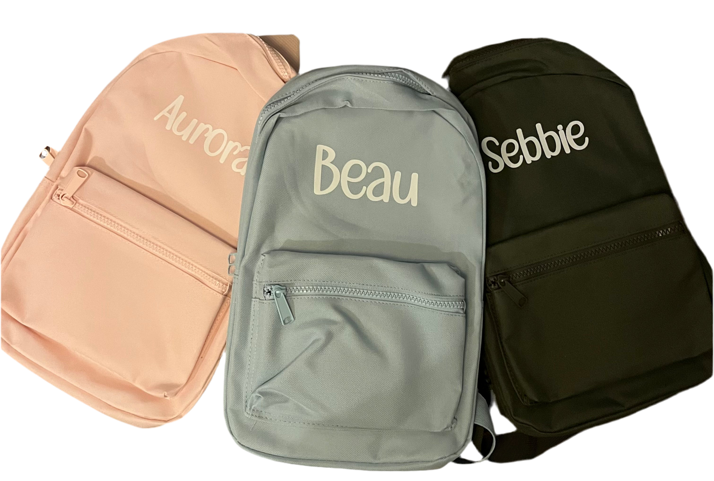 Personalised Name Backpacks