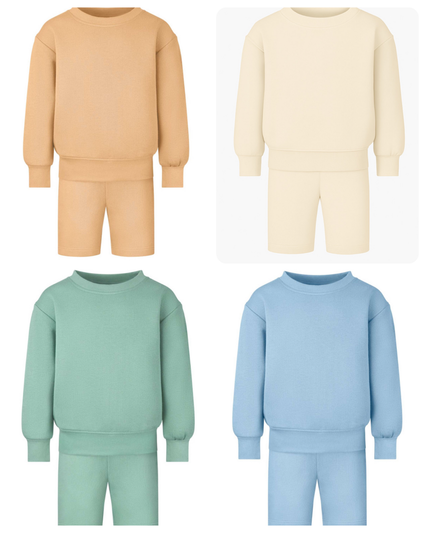 - Sweatshirt & Shorts Set - McQueen (Back Print)